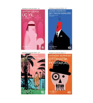 Üç Yıl + Şeytan'ın Günlüğü + Ademden Önce + Otomatik Portakal- 4 Kitap Set - Iş Bankası Özel Set