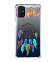 PrintiFy Samsung Galaxy M31s Uyumlu Nazar Boncuğu 6 Baskılı Şeffaf Köşe Korumalı Antişok Kılıf