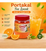 Portakal Toz Içecek ( Sıcak ve Soğuk İçim) 300 Gr
