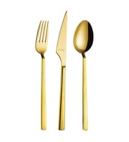 Aryıldız Vogue Gold Pvd 24 Parça Çatal Kaşık Bıçak Takımı