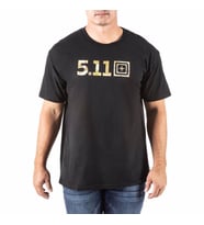 5.11 LEGACY CAMO FILL S/S TEE T-SHIRT (Siyah)