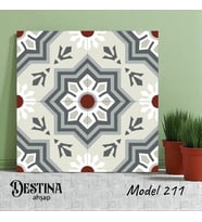 Destina Ahşap Mandala Boyama Seti- Ahşap Boyama- Model 211-23cm*23cm