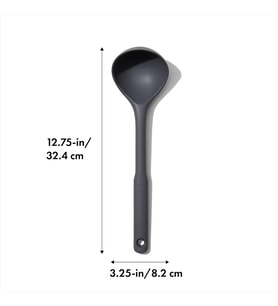 Lexroo Good Grips Silikon Kepçe, Biber Mısır, Büyük - Isıya Dayanıklı