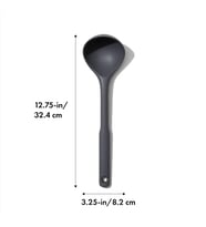 Lexroo Good Grips Silikon Kepçe, Biber Mısır, Büyük - Isıya Dayanıklı