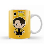 Bts Taehyung V Butter Version in Minime Style Kupa Bardak Porselen