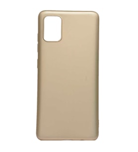 Lexroo Galaxy A51 Kılıf Premier Silikon Kılıf - Gold