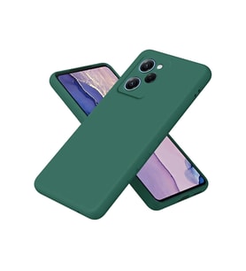 Durukar® Poco X5 Pro 5G Nano içi Kadife Silikon - Koyu Yeşil