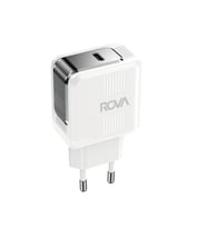 Rova SB110 PD Type C Şarj Başlığı 20W - KVK Teknik Servis Garantili (Pamuk Beyaz)