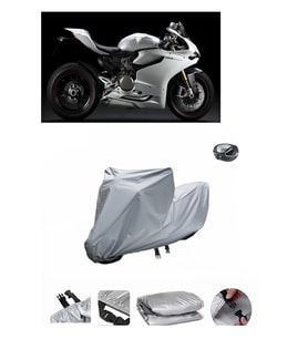 Ducati Panigale 1199 S  Su Geçirmez Motosiklet Brandası ARKA ÇANTA UYUMLU