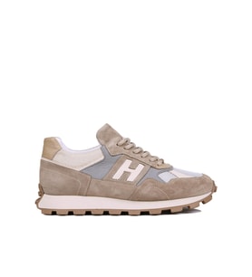 Shoetyle - Bej Hakiki Süet Deri Bağcıklı Erkek Sneaker 115-K586