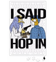 Mr Burns The Spruce Moose Puzzle 240 Parça Yapboz