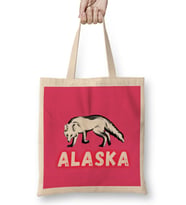 Alaska American Bez Çanta Uzun Saplı