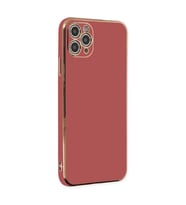 Apple iPhone 11 Pro Max Kılıf Volet Silikon - Kırmızı