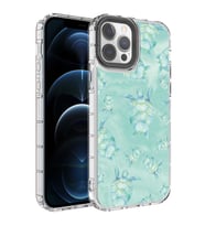 iPhone 13 Pro Kılıf Renkli Desenli Sert Silikon Zore Korn Kılıf NO13