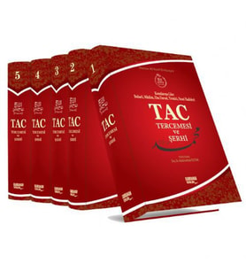 Tac Tercemesi ve Şerhi 5 Cilt İthal Kitap Kağıt-1487