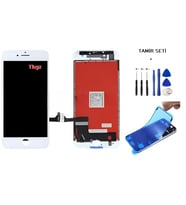 iPhone 8 Uyumlu Lcd Ekran Dokunmatik A+A KALİTE + TAMİR SETİ + TOZ BANTI BEYAZ
