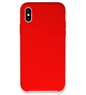 iPhone X Kılıf Lansman Legant Silikon - Kırmızı