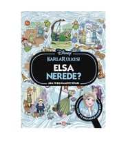 Disney Karlar Ülkesi Elsa Nerede? Ara ve Bul Faaliyet Kitabı Beta Yayınları