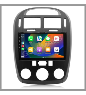 GOVİMAKS KIA CERATO SİYAH ANALOG 2006-2009 8 GB RAM 128 GB HAFIZA ANDROID MULTIMEDIA TEYP