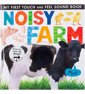 My First Touch and Feel Sound Book: Noisy Farm (Sesli Kitap)