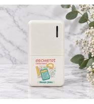 Geometri Öğretmenine İsme Özel Powerbank