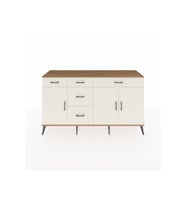 Hyperion Konsol 2 Raflı 5 Çekmeceli 3 Kapaklı 176x44x99 Çam-Aytaşı