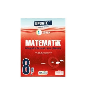 Okyanus Yayınları 8. Sınıf Matematik Update 1. Dönem İnfografik Destekli Soru Bankası