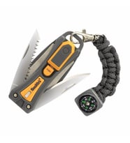 SMITHS 10-N-1 SURVIVAL MULTI-TOOL BILEY APARAT (Sarı)