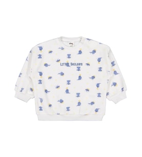 Civil Baby Fok Balığı Empirme 6-18 Ay Sweatshirt - Kırık Beyaz
