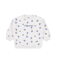 Civil Baby Fok Balığı Empirme 6-18 Ay Sweatshirt - Kırık Beyaz