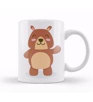 Baby Animal   Oso Kupa Bardak Porselen