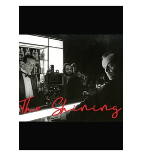 The Shining Behind The Scenes Jack Nicholson Stanley Kubrick Tablo Ahşap Poster Dekoratif