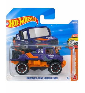 Hot Wheels Truckin Along Mercedes Benz Unimog 1300L JJJ32