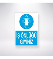 İş Önlüğü Giyiniz