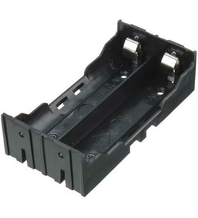 18650 Lityum-İyon Piller İçin İkili Pil Yuvası - Pcb Tip