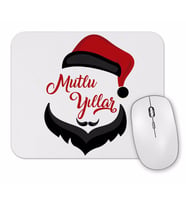 Noel Baba ile Mutlu Yıllar Mouse Pad