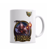 Lucian LoL League Of Legends Kupa Bardak Porselen