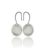 Kadir Jewellery Gümüş Kaplama Kadın Taşlı Küpe -El İşçiliği Ve Hipoalerjenik Küpe