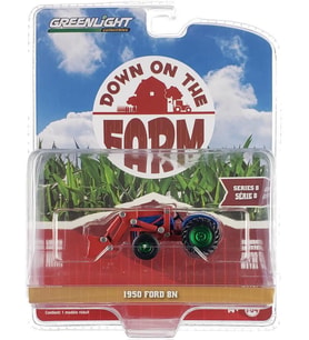 Greenlight 1950 Ford 8N (Yeşil Teker) 1/64 Model Araba