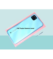 Oppo Realme C11 - 2021 - Arka Pil Batarya Kapağı - MAVİ