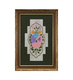 e38 EL İŞÇİLİĞİ KALEMİŞİ TABLO 48*34 CM - 6646