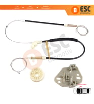 Mercedes Axor 2001-2005 Atego MK1 1998-2004 9737200446 İçin Sağ Kapı Cam Kriko Tamir Seti