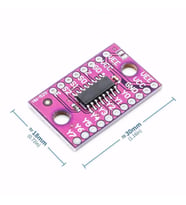 74HC4051 8 Kanal Analog Dijital Anahtar Modül  Çoklayıcı ve Seçici Multiplexer Demultiplexer