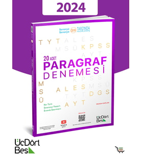 345-20'li Paragraf Denemesi 2024 Model
