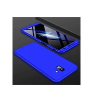 Samsung Galaxy J6 Plus Uyumlu Kılıf Zore Ays Kapak (Mavi)