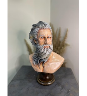 Poseidon Büst Polyester Dekoratif Obje