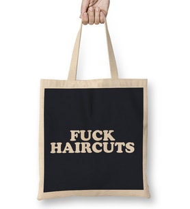Retro Fuck Haircuts Bez Çanta Uzun Saplı