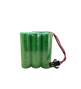 SERTEC 3.6V 3S1P AA 800 MAH KABLO + SİYAH KONNEKTÖRLÜ OYUNCAK PİLİ