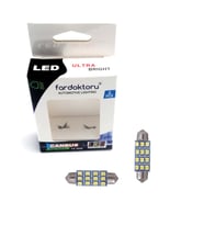 Fardoktoru 41mm BEYAZ 12 smd SOFİT OTO LED AMPULÜ