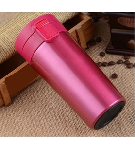 Kapris Tohana Pembe Çelik Termos Kupa 450 ml 75412